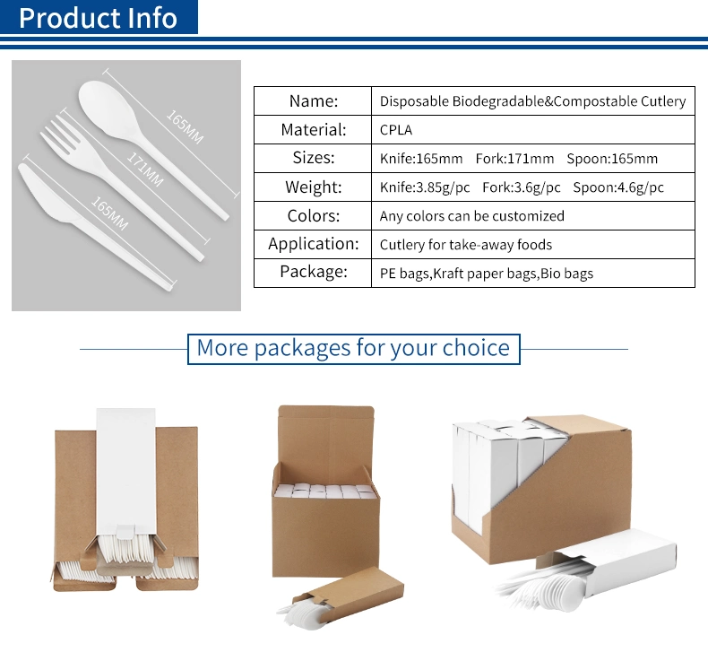 Eco Friendly Biodegradable Small Forks Tableware Disposable Biodegradable Fork Disposable Cutlery